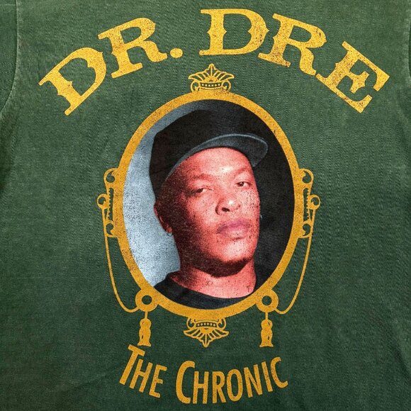 Death Row Dr Dre The Chronic Hip-Hop Debut Album Tee M - Picture 2 of 4